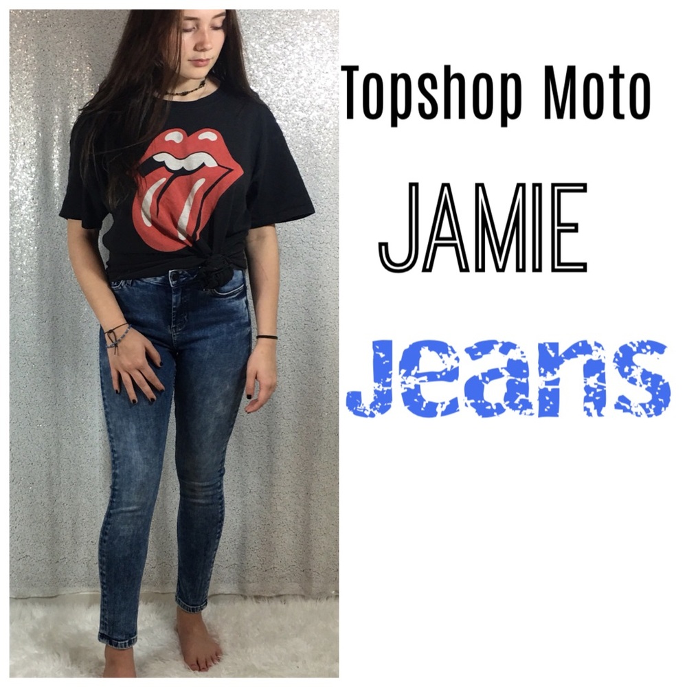 Topshop Moto Jamie Jeans.
